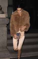 KENDALL JENNER Leaves Her Hotel in Milan 02/23/2017
