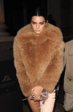 KENDALL JENNER Leaves Her Hotel in Milan 02/23/2017