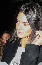 KENDALL JENNER Leaves La Perla Fashion Show in New York 02/09/2017