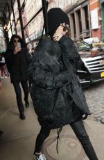 KENDALL JENNER Leaves Mercer Hotel in New York 02/14/2017