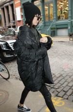 KENDALL JENNER Leaves Mercer Hotel in New York 02/14/2017