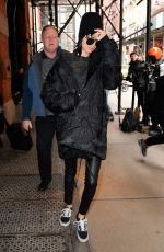 KENDALL JENNER Leaves Mercer Hotel in New York 02/14/2017