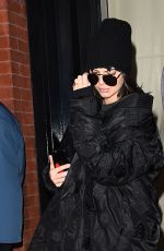 KENDALL JENNER Leaves Mercer Hotel in New York 02/14/2017
