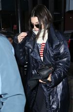 KENDALL JENNER Night Out in New York 02/16/2017