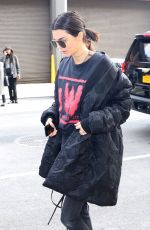 KENDALL JENNER Out and About in New York 02/15/2017