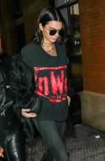KENDALL JENNER Out and About in New York 02/15/2017