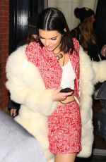 KENDALL JENNER Out for Dinner in New York 02/14/2017
