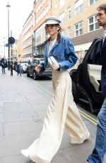 KENDALL JENNER Out for Lunch at Soho House 02/19/2017