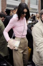 KENDALL JENNER Out in Milan 02/23/2017
