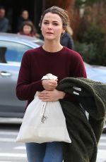 KERI RUSSELL Out and About in New York 02/02/2017