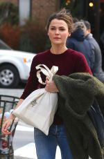 KERI RUSSELL Out and About in New York 02/02/2017