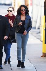 KERRY WASHINGTON Arrives at Jimmy Kimmel Live in West Hollywood 02/09/2017