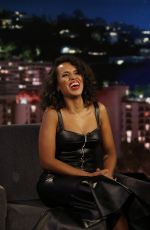 KERRY WASHINGTON at Jimmy Limmel Live 02/09/2017