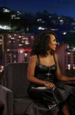 KERRY WASHINGTON at Jimmy Limmel Live 02/09/2017