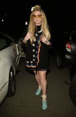 KESHA SEBERT Arrives at CAA Pre-Grammy Party in West Hollywood 02/11/2017