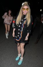 KESHA SEBERT Arrives at CAA Pre-Grammy Party in West Hollywood 02/11/2017