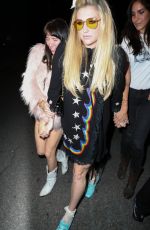 KESHA SEBERT Arrives at CAA Pre-Grammy Party in West Hollywood 02/11/2017