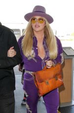 KESHA SEBERT at LAX AIrport in Los Angeles 02/14/2017