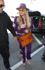 KESHA SEBERT at LAX AIrport in Los Angeles 02/14/2017