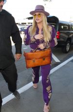 KESHA SEBERT at LAX AIrport in Los Angeles 02/14/2017