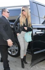 KHLOE KARDASHIAN at Los Angeles International Airport 02/14/2017