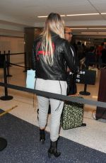 KHLOE KARDASHIAN at Los Angeles International Airport 02/14/2017
