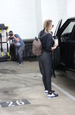 KHLOE KARDASHIAN in Tights Out in Beverly Hills 02/12/2017