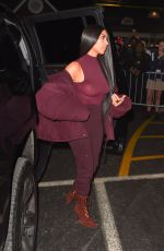 KIM KARDASHIAM Out and About in New York 02/15/2017