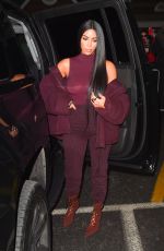 KIM KARDASHIAM Out and About in New York 02/15/2017