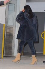 KIM KARDASHIAN Arrives at a Studio in New York 01/31/2017