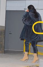 KIM KARDASHIAN Arrives at a Studio in New York 01/31/2017