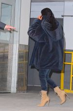 KIM KARDASHIAN Arrives at a Studio in New York 01/31/2017