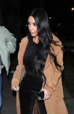 KIM KARDASHIAN Arrives at Craig
