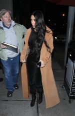 KIM KARDASHIAN Arrives at Craig
