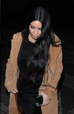 KIM KARDASHIAN Arrives at Craig