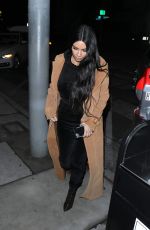 KIM KARDASHIAN Arrives at Craig