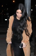 KIM KARDASHIAN Arrives at Craig
