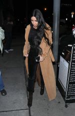 KIM KARDASHIAN Arrives at Craig