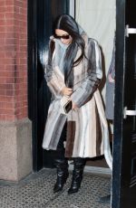 KIM KARDASHIAN Leaves Her Hotel in New York 02/14/2017