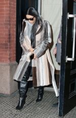 KIM KARDASHIAN Leaves Her Hotel in New York 02/14/2017