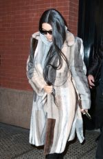 KIM KARDASHIAN Leaves Her Hotel in New York 02/14/2017