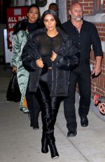 KIM KARDASHIAN Night Out in New York 02/13/2017