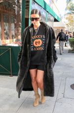 KIM KARDASHIAN Out and About in Beverly Hills 02/12/2017