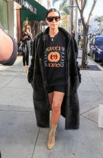 KIM KARDASHIAN Out and About in Beverly Hills 02/12/2017
