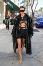 KIM KARDASHIAN Out and About in Beverly Hills 02/12/2017