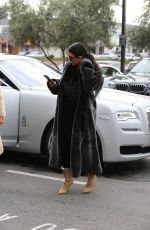 KIM KARDASHIAN Out and About in Calabasas 02/27/2017