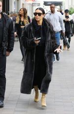 KIM KARDASHIAN Out and About in Calabasas 02/27/2017