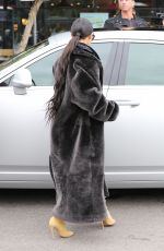KIM KARDASHIAN Out and About in Calabasas 02/27/2017