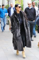 KIM KARDASHIAN Out and About in Calabasas 02/27/2017
