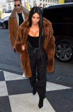 KIM KARDASHIAN Out and About in New York 02/16/2017